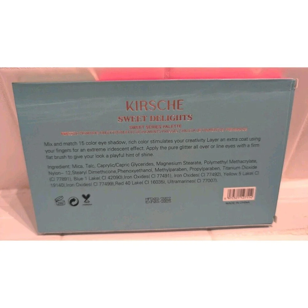 Kirsche Nude & Sweet Delights Eyeshadow Palette Bundle Makeup New